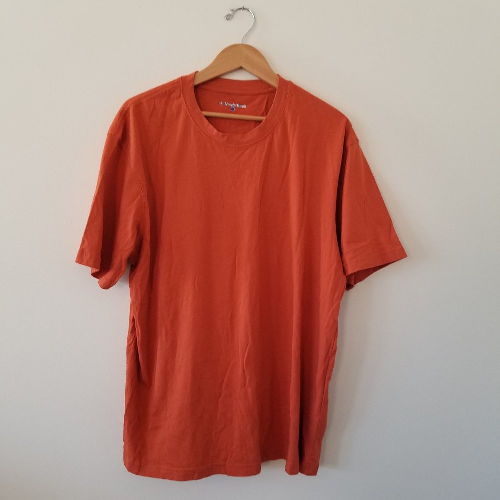 Nordic Track Men's Orange Short Sleeve Tee XXL